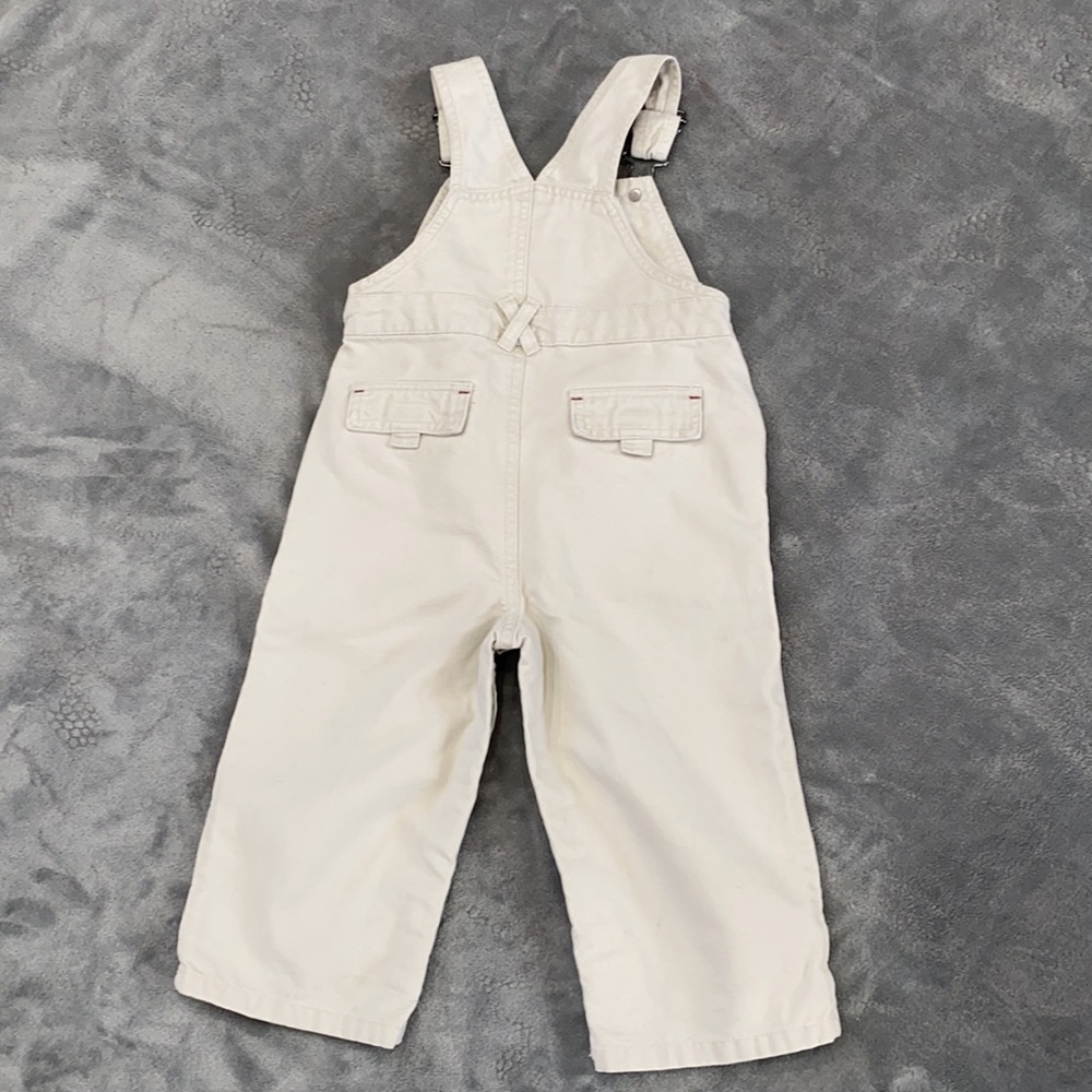 Children’s place Khaki overalls 24T - Picture 6 of 9
